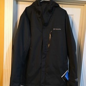 Mens Columbia Interchange Omni-heat coat XL $200